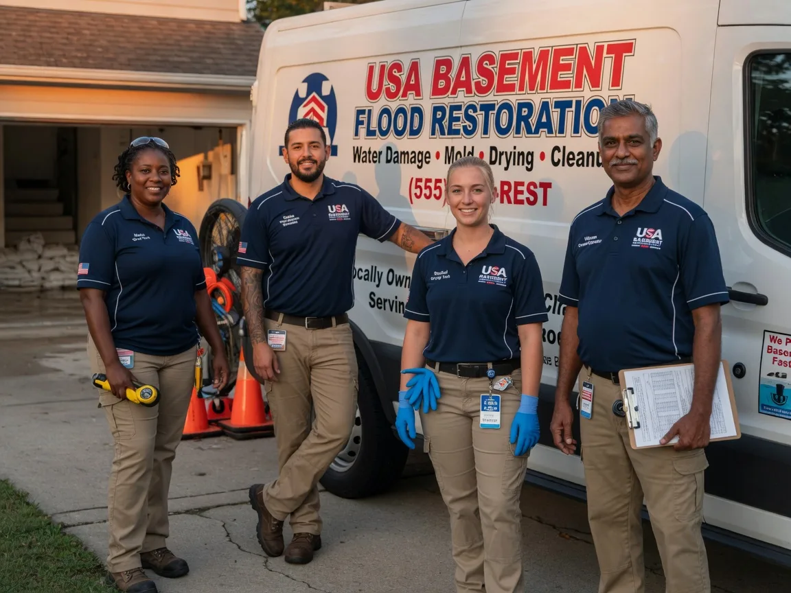 Basement Flood Cleanup company in Webster, IN