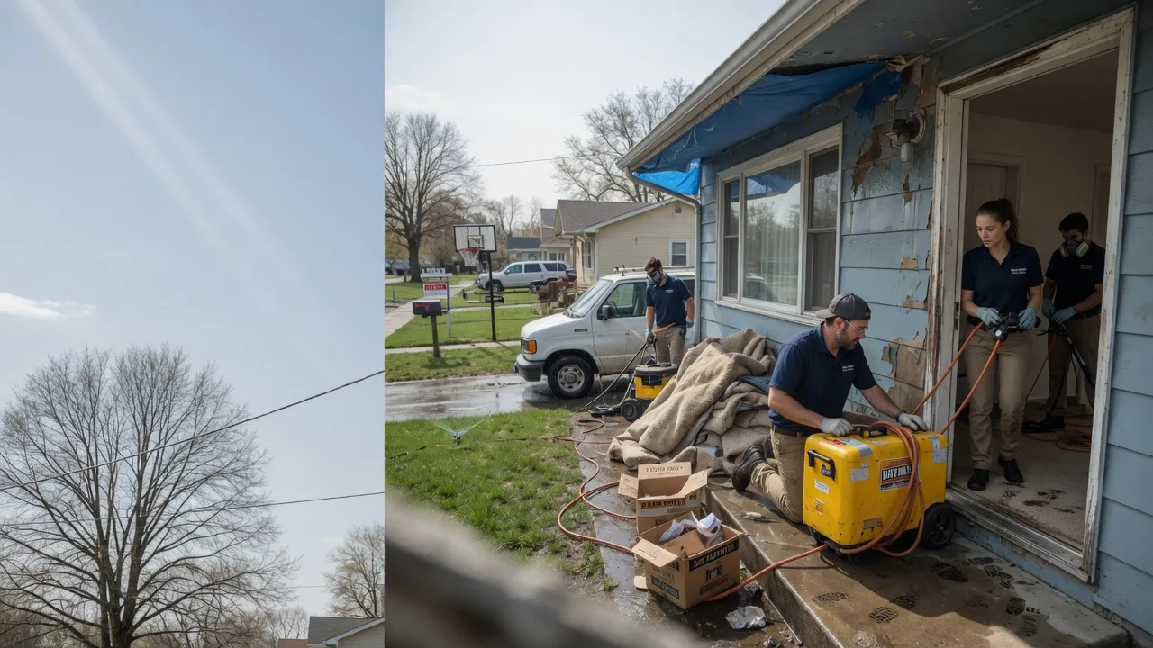 Basement Flood Cleanup in Webster, IN near me